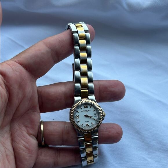 Raymond Weil Two-Tone Gold and Silver Watch - Picture 5 of 10